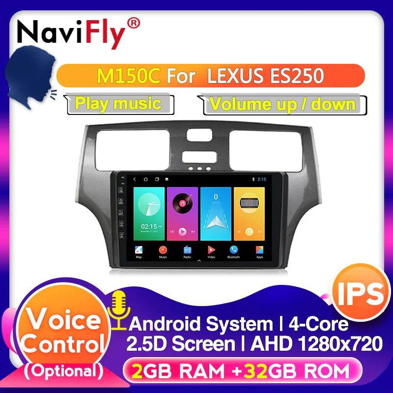 Android 10 0 DSP IPS экран 64G ROM автомобильный мультимедиа для Lexus ES250 ES300 ES330 Автомобильный