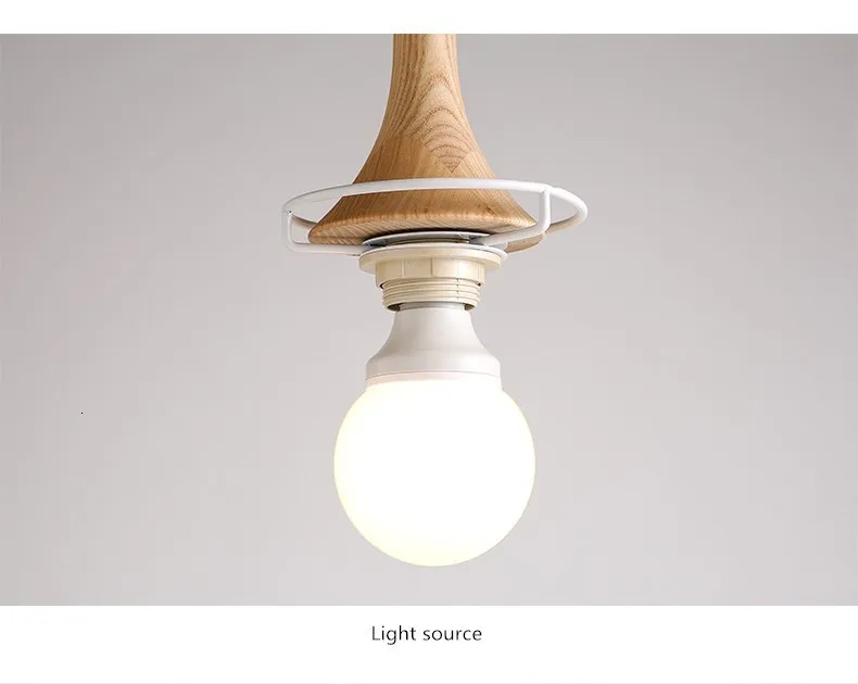 Простая современная лампа Скандинавское искусство стеклянная люстра светильник