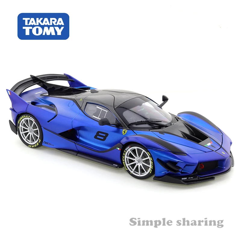 Такара томика представляет Бураго подпись серии 1:18 FXX-K EVO специальный цвет