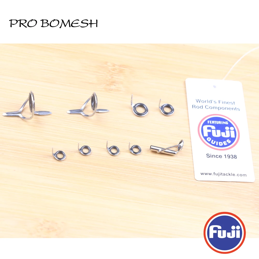 PRO BOMESH FUJI Guide и топ 9 шт. набор NOG LOG Guide FOT Топ литье руководство набор стержень строительный компонент ремонт Удочка DIY