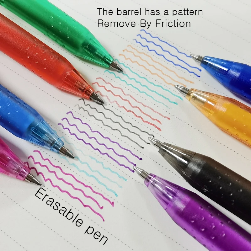 Tanie 160 Sztuk 8 Kolorów Zmazywalny Długopis Detour Stripe Wzór Uczeń Kolorowy Długopis 0.5mm Bullet Refill Pisanie Długopis Kolor Marker Z Farbą Najtaniej 160 Sztuk 8 Kolorów Zmazywalny Długopis Detour Stripe Wzór Uczeń Kolorowy Długopis 0.5mm Bullet Refill Pisanie Długopis Kolor Marker Z Farbą