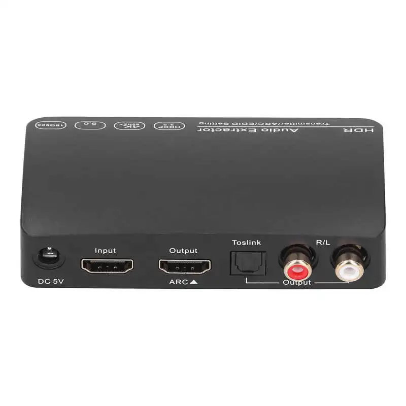 Аудио экстрактор HDCN0052M1 Bluetooth 5 0 4K 60 Гц HD видео аудио преобразователь сплиттер