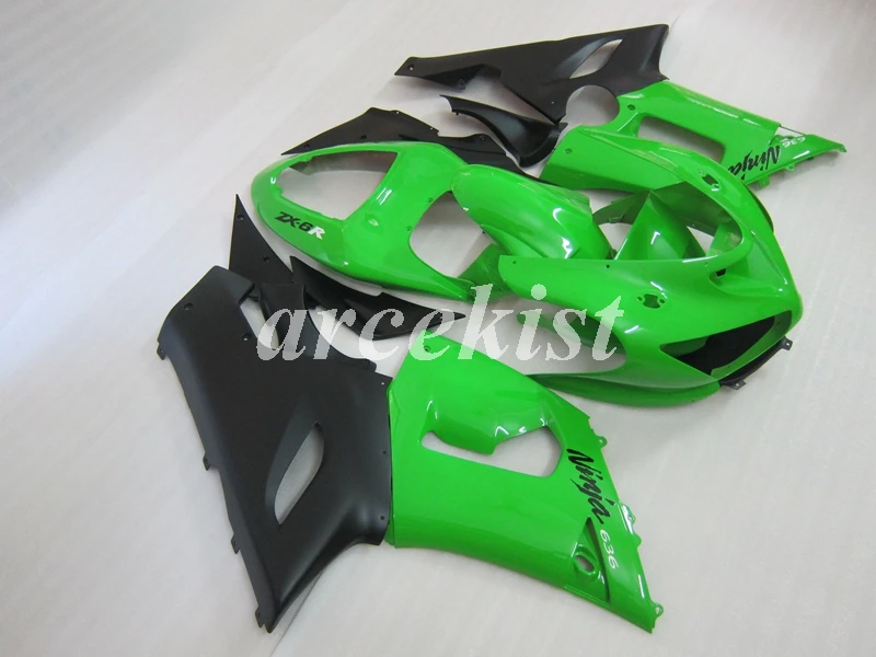 Новый АБС-пластик Полный обтекатели комплект подходит для Kawasaki ZX6R 2005 2006 ZX-6R 05 06