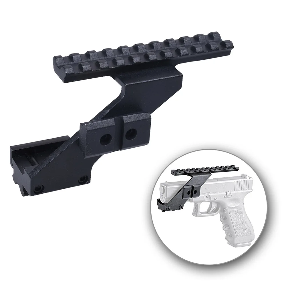 

Glock Universal Aluminum Mount Tactical Pistol Weaver Picatinny Rail Scope Mounts