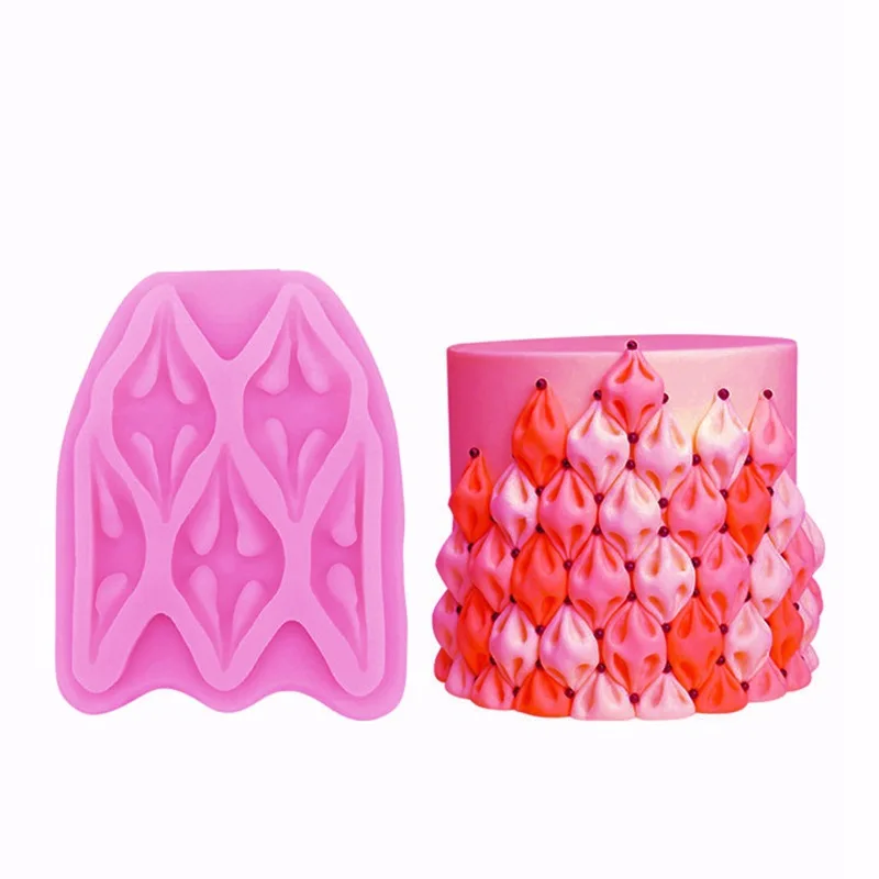 Силиконовая форма для глазирования торта с эффектом помадки | Дом и сад