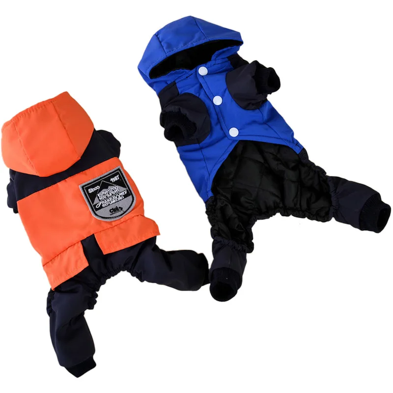 Теплая одежда для собак зимний комбинезон собаки наряд щенка маленьких чихуахуа