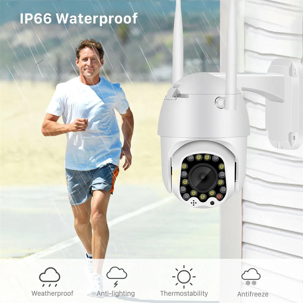 HIPERDEAL PTZ 1080P wifi камера наружная 4X зум скорость купол wifi Беспроводная CCTV камера 9,30