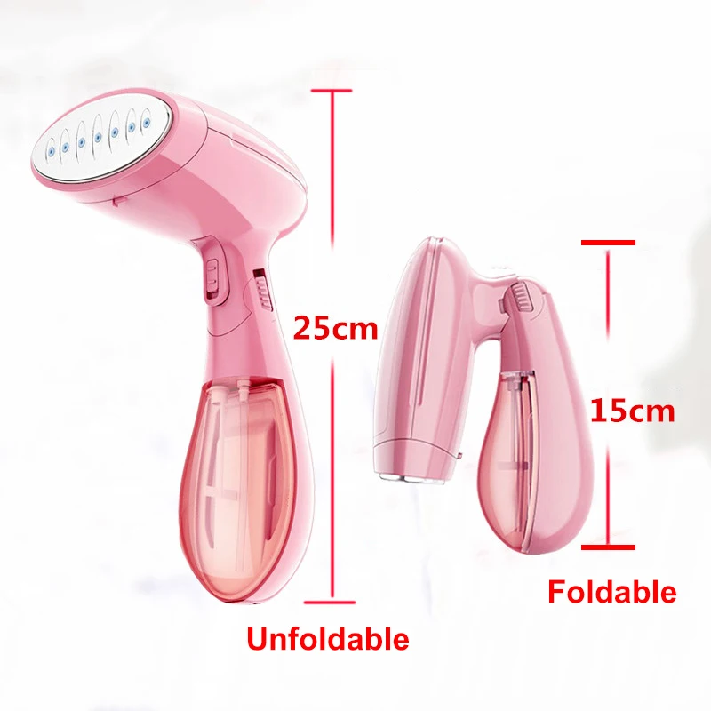 

Folding Handheld Steamer 1300W Powerful Garment Steamer Portable 30 Seconds Fast-Heat Steam Iron Ironing Machine for Home Travel
