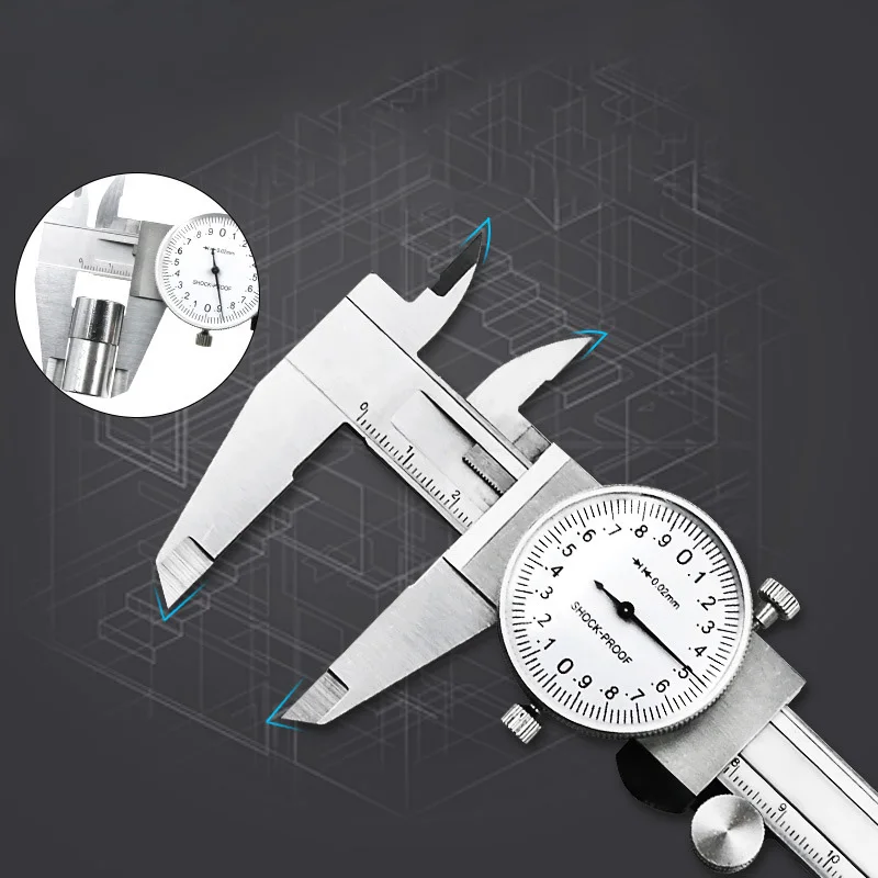 Новое поступление 0 150 микрометр измерительный прибор штангенциркуль с