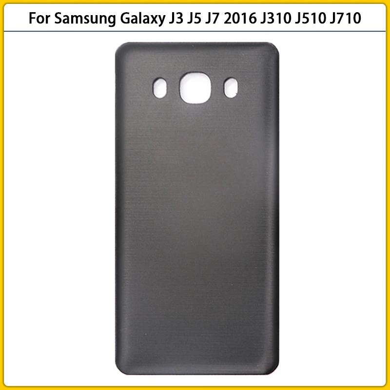 10 шт. Новый J510 задний корпус для Samsung Galaxy J3 J5 J7 2016 J310 J710 Пластиковая Крышка
