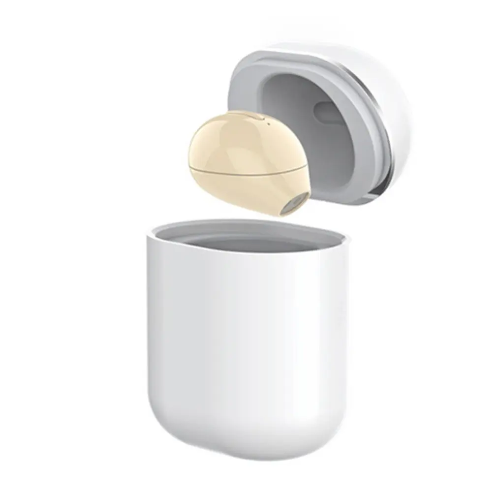 

Mini Bluetooth-compatible Earphone 10 Hrs Music Time Headset Wireless Earbud Hands-free For TV PC iPhone Samsung Android Phone