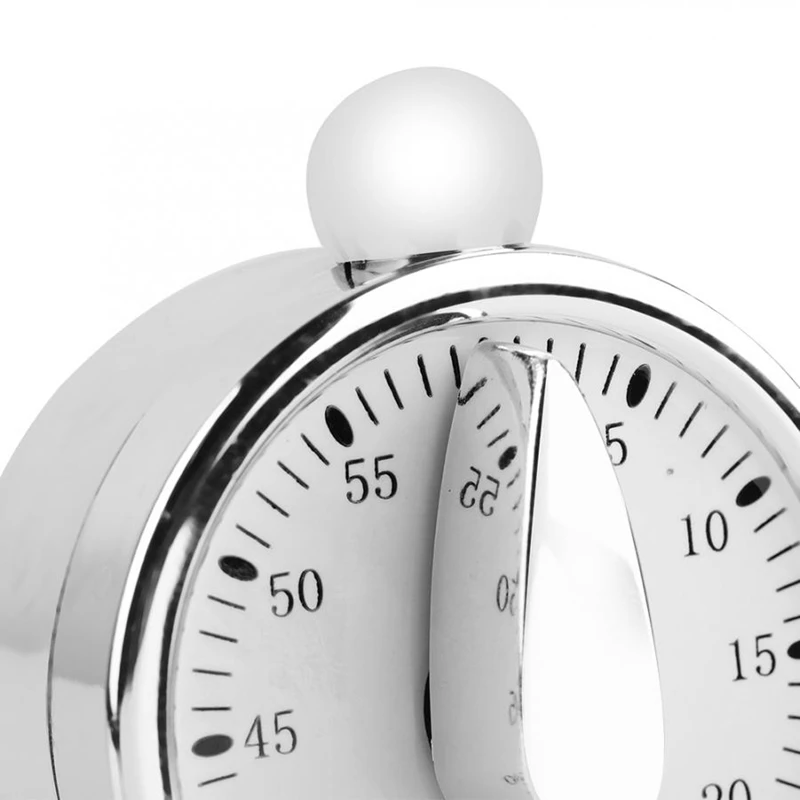 60 Minutes Kitchen Mechanical Timer Cooking Reminders Alarm Clock for Office Countdown | Дом и сад