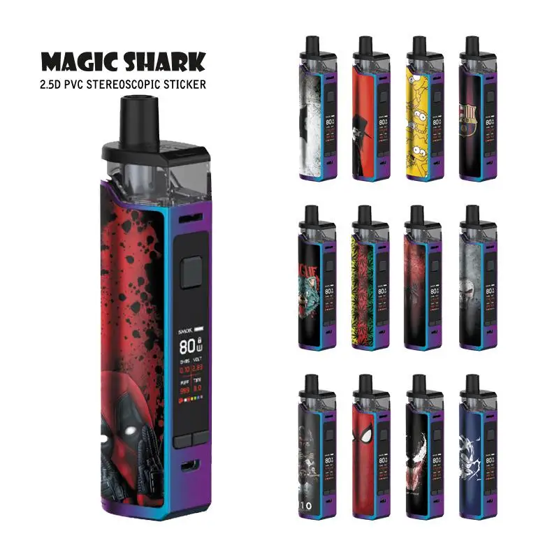 Модный чехол-пленка Magic Shark Vendetta Messi с драконом шариком и черепом наклейка для RPM 80