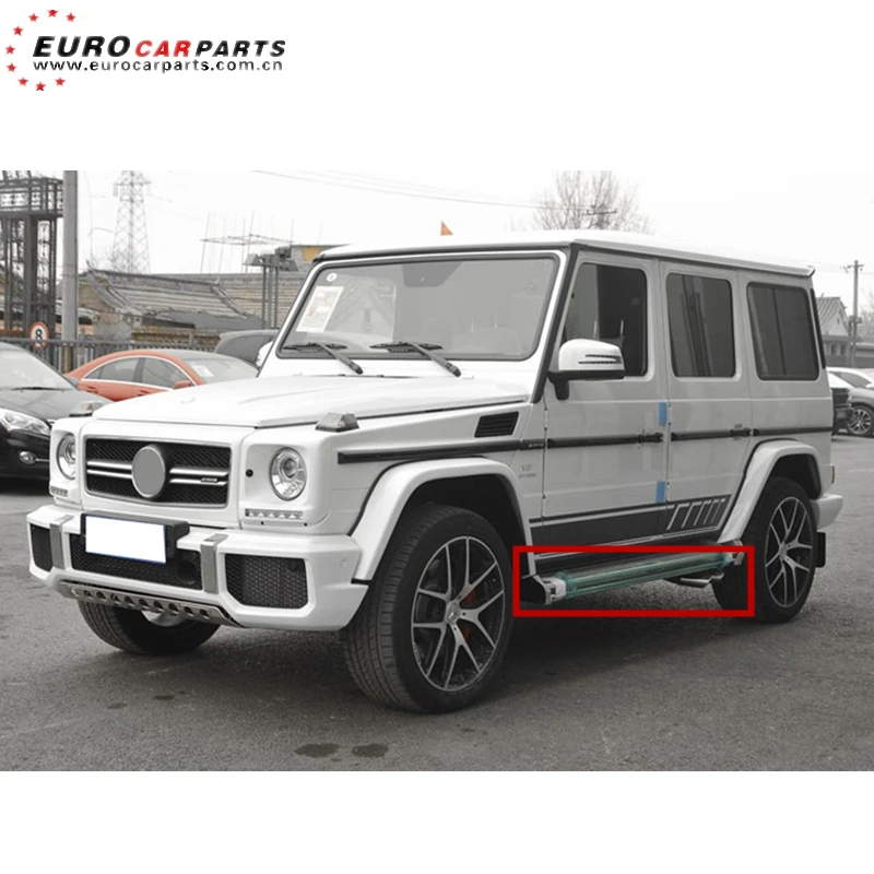 

Боковая подножка для G-CLASS W463 G400 G450 G550 G55 G63 style G63 OE, боковая подножка из нержавеющей стали