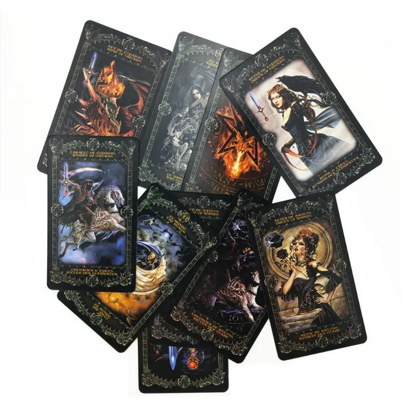 

Alchemies 1977 England Tarots 78 Cards Deck Oracle Playing Card Party Board Game 62KF
