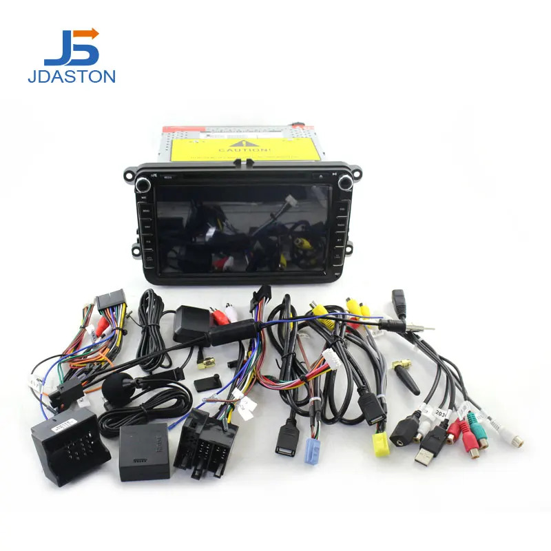 JDASTON 2 Din Android 10,0 Автомобильный мультимедийный радио gps dvd-плеер для Volkswagen VW Passat B6 CC b7 Polo Golf 4 5 Tiguan Jetta BORA
