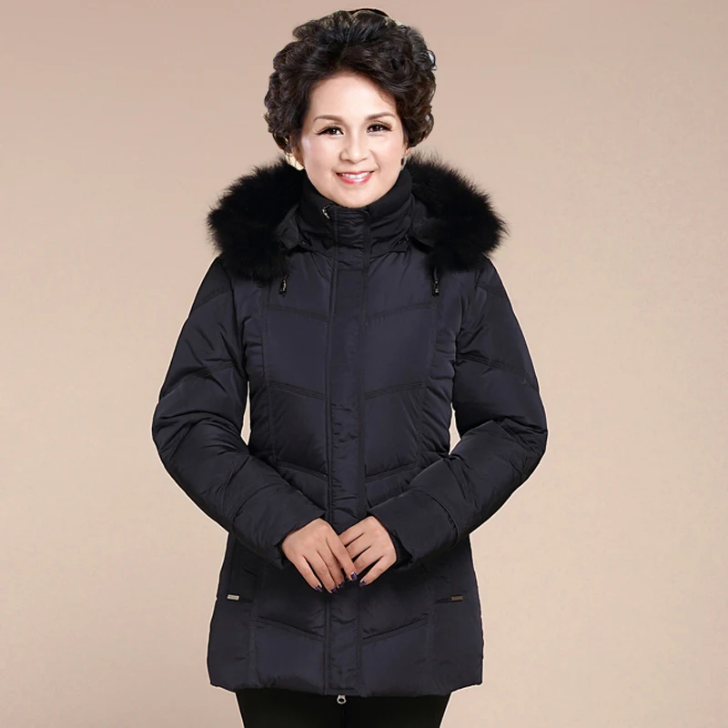 Зимняя женская одежда 2020 пуховики женское длинное пальто с воротником из