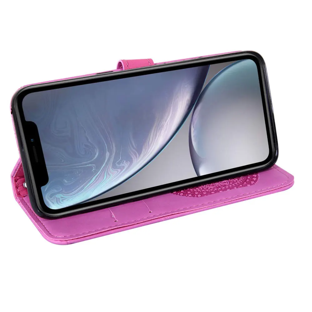 KISSCASE PU кожаный флип-чехол для телефона iPhone XR X XS MAX 6 6S 7 8 чехлы-бумажники с