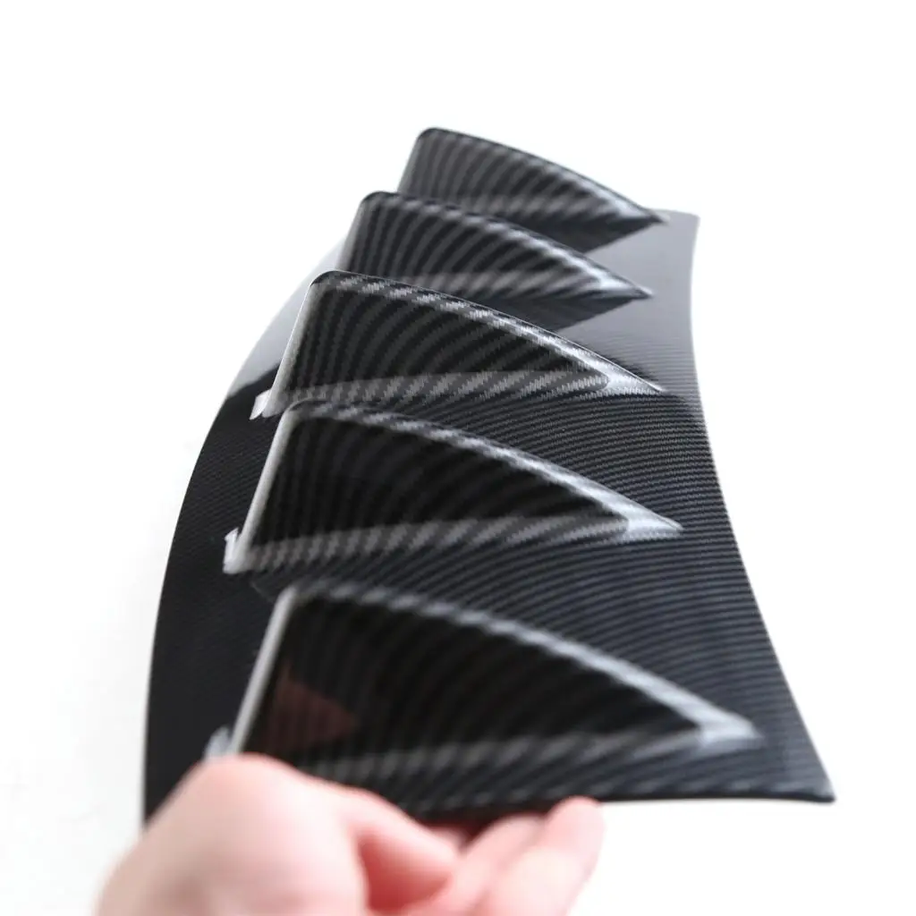 Задний бампер для автомобиля рамка губ диффузор спойлер плавник акулы украшение