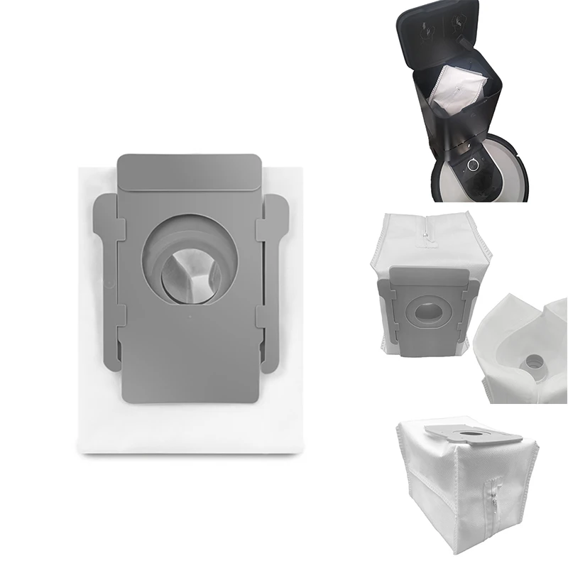 

Лидер продаж, сменные мешки для пыли для Irobot Roomba I7 + S9 E5 I7 Plus E6 S9 +, детали для пылесоса, мешки для пыли на молнии