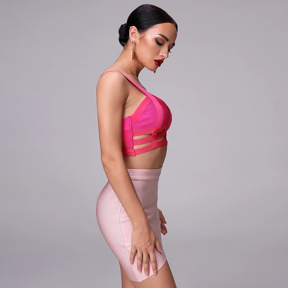 2021 летняя новинка Женская майка короткая рубашка короткое пальто розово красный