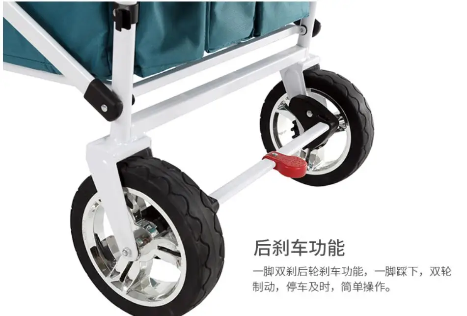 Crotec wagon 3 в 1, двойная тележка, Многофункциональная прогулочная коляска, для пикника, для покупок, мульти, для путешествий, l, трейлер, trike cochesitos de bebe
