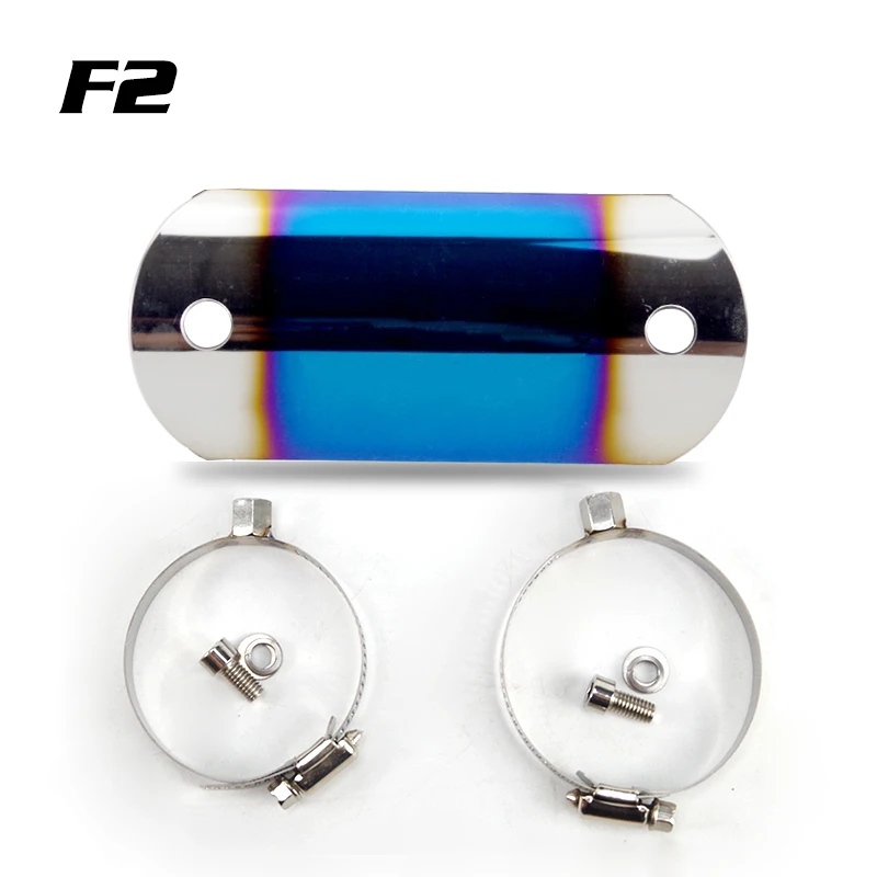 

40-63 мм теплозащитный экран выхлопной системы мотоцикла, защита глушителя, защита от ожогов для питбайка для Mi-vv для Yoshimu Akr