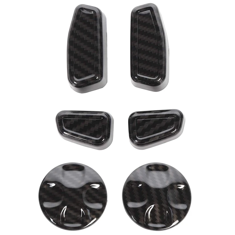 

for Jeep Grand Cherokee 2011-2020 Seat Adjustment Button Switch Cover Trim for Jeep Cherokee 2014-2020 Accessories, 6PCS