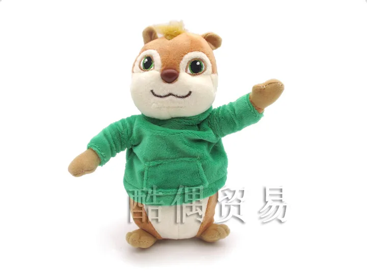 Плюшевые игрушки с изображением Элвина и мункса Kawaii пушистые плюшевые животные 9