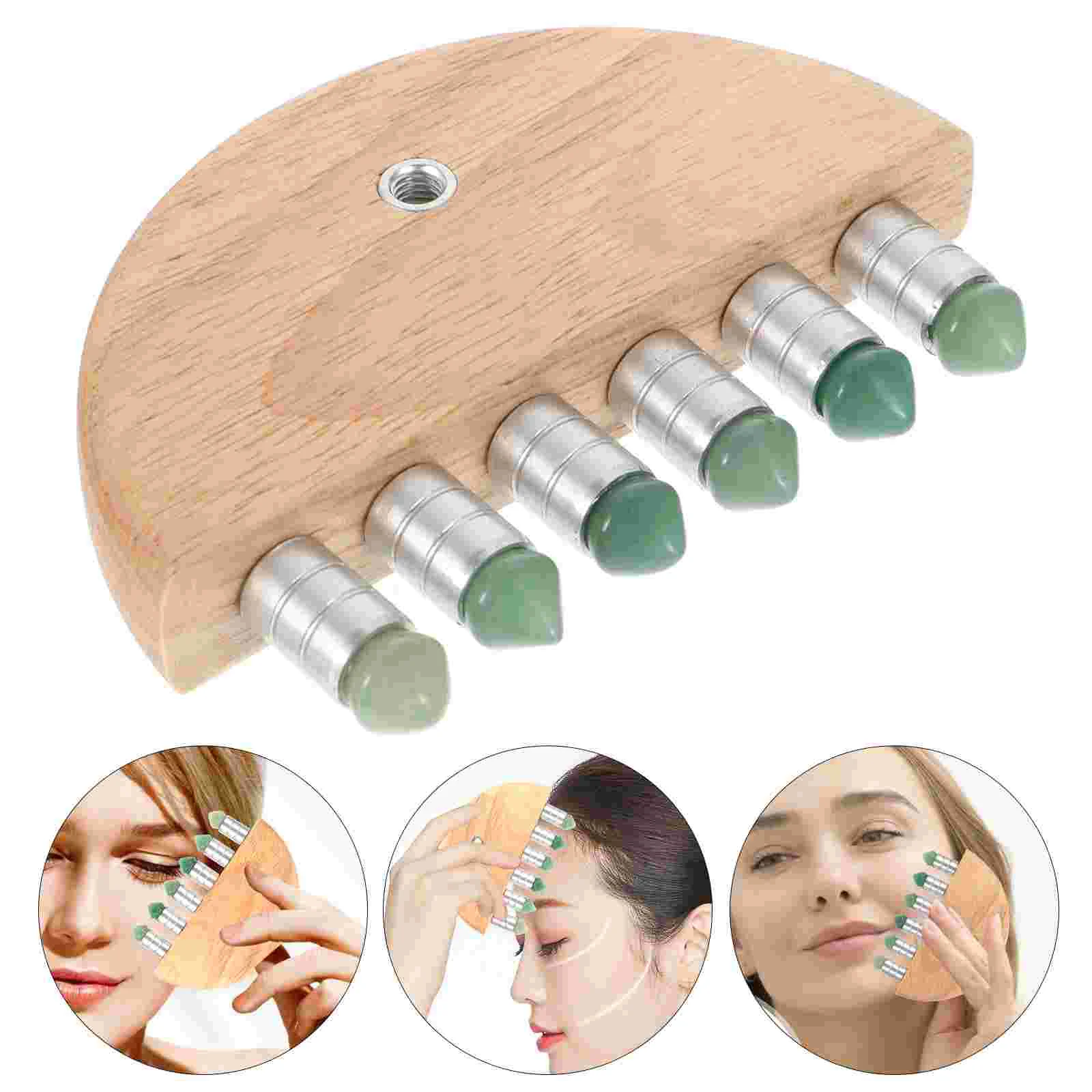 

1Pc Creative Jade Scraping Plate Whole Body Scrapping Board (Assorted Color)