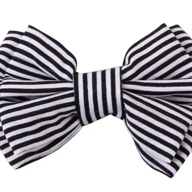 

10pcs Elastic Lovely Girls Nylon Baby Headwear Hair Accessories Headband Flower Bow For Girls Colorful Rubber Band Kids Headwear