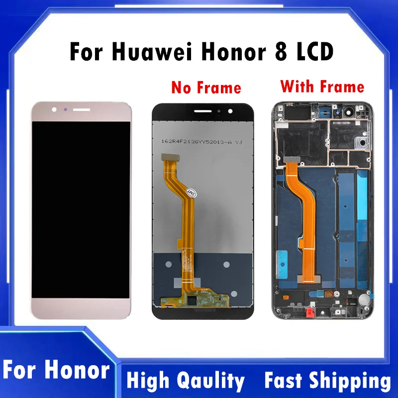 ЖК дисплей для Huawei Honor 8 5 2 дюйма сенсорный экран с рамкой FRD L19 L09 L14|Экраны