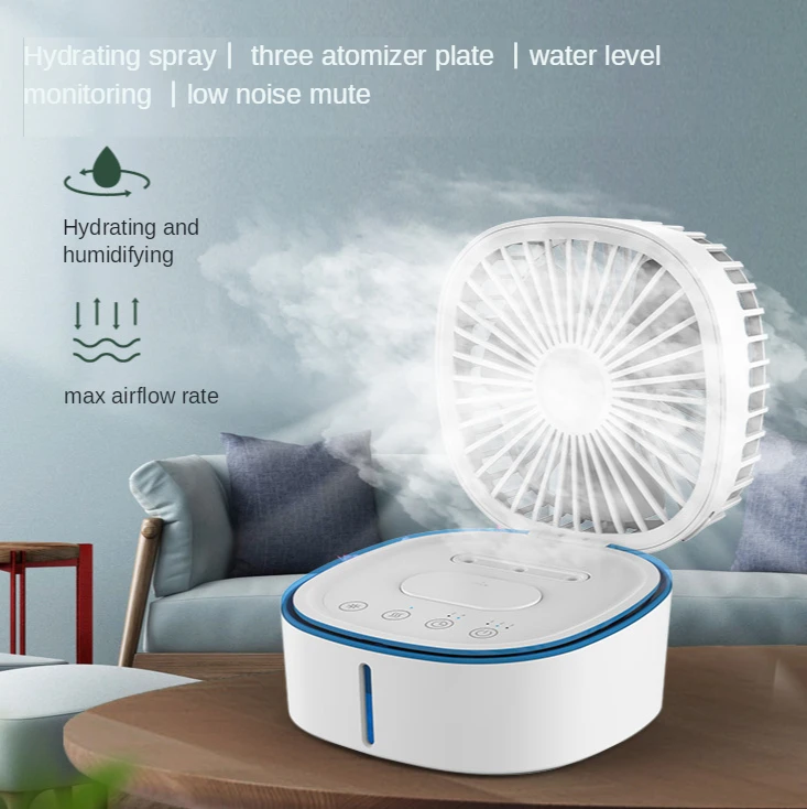 Складной вентилятор охлаждения воды увлажнитель воздуха кондиционер