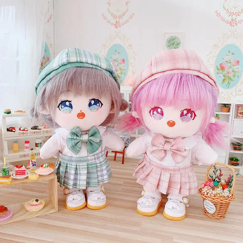 

20cm NEW Replaceable clothes Doll Uniform skirt Sean Xiao Clothes Children's Christmas toys gifts