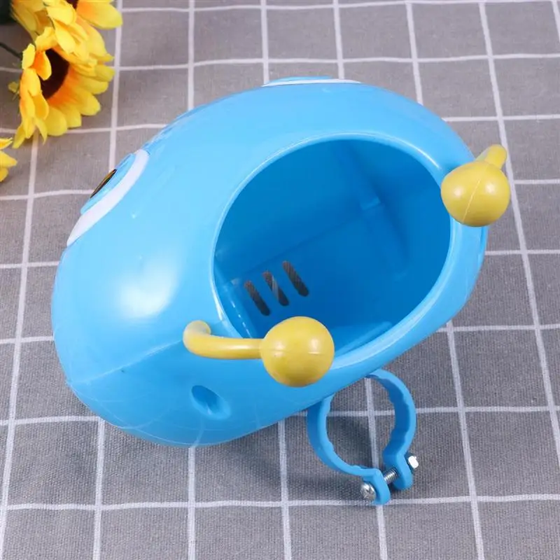 Детская корзина для скутера пластиковая милая с рисунком червя передняя стойка