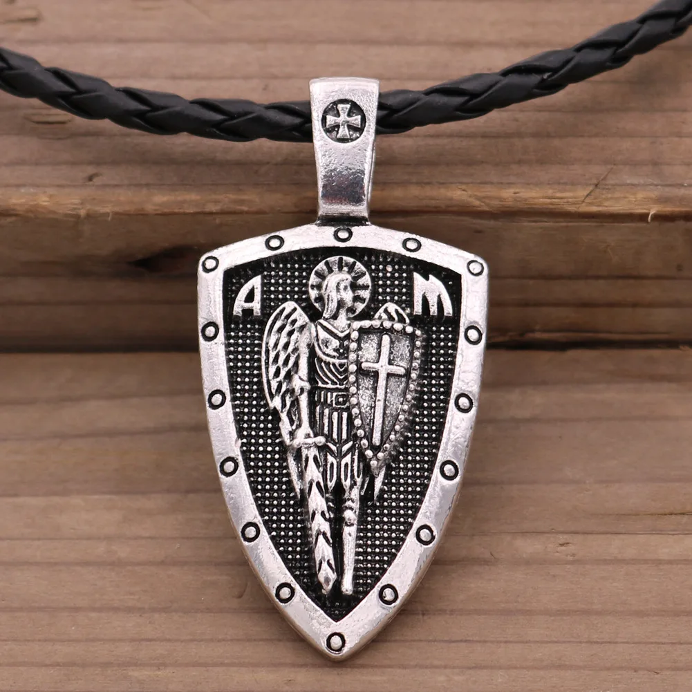 Арчанель ст. Майкл защиты Us щит медаль славянские амулет подвеска русский