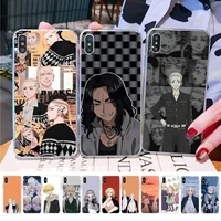 babaite tokyo avengers phone case for iphone 13 11 12 pro xs max 8 7 6 6s plus x 5s se 2020 xr cover