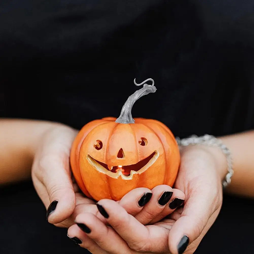 4 pPCs Pumpkin Stem DIY Handle Harvest Plastic Accessory Halloween Festival Foam Head | Дом и сад