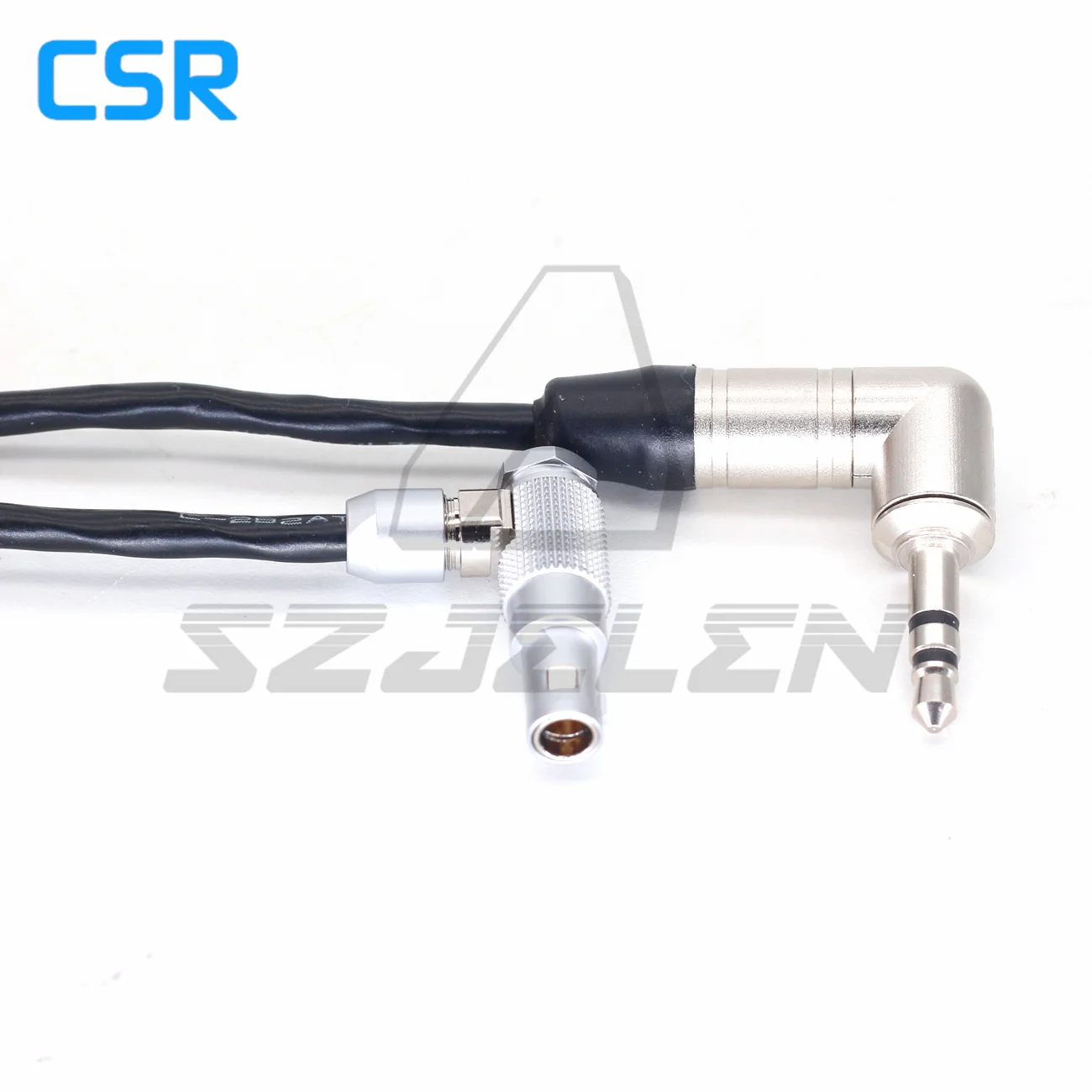 

3.5 mm audio plug to 00B 4-pin elbow RED Epic time code cable for TENTACLE SYNC