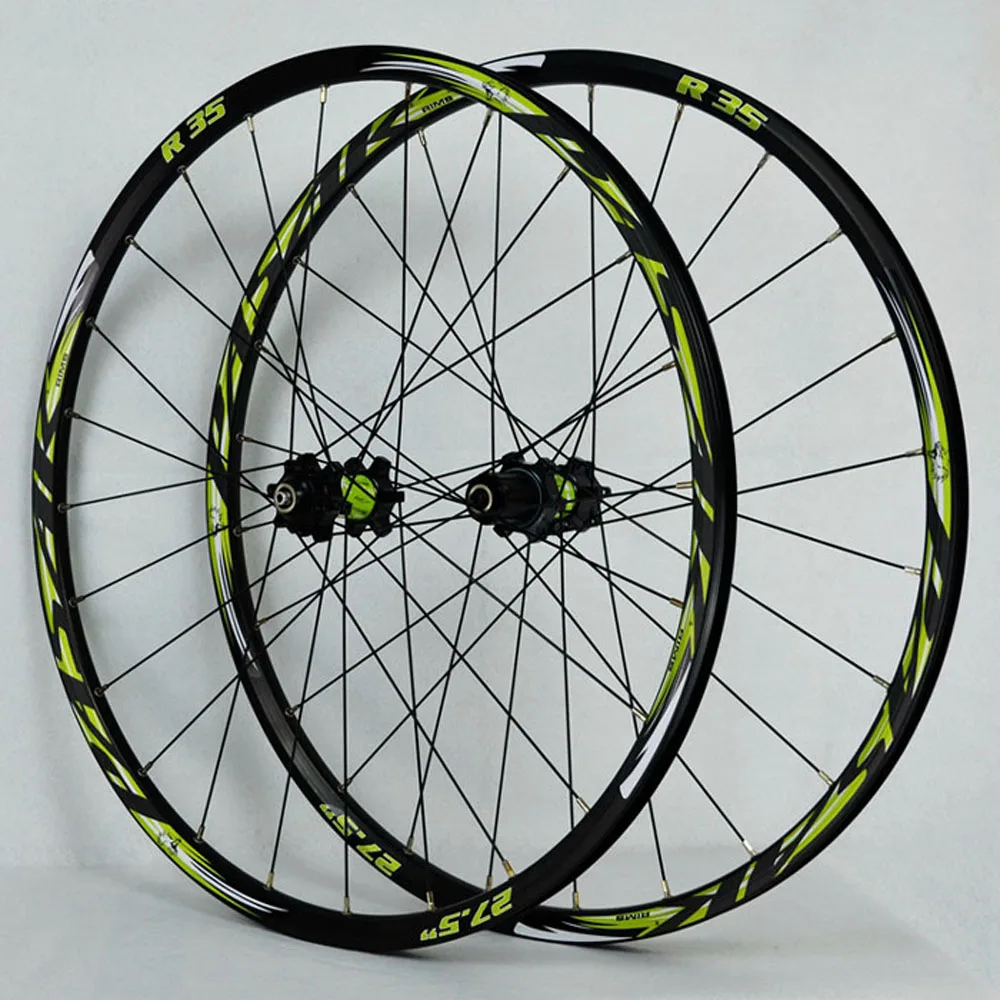 Pasak Mtb Колесная 26 27 5 er Гладкий подшипник спереди 2 сзади 4 Alu диски 24 Отверстия