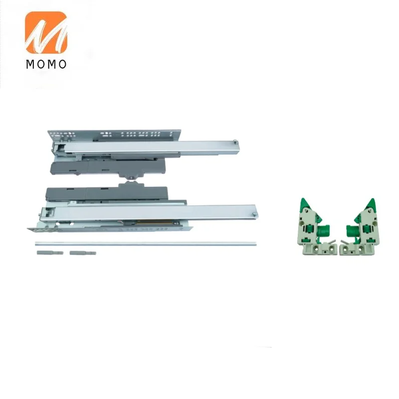 Полная удлинительная планка для мягкого закрытия с открыванием под креплением |