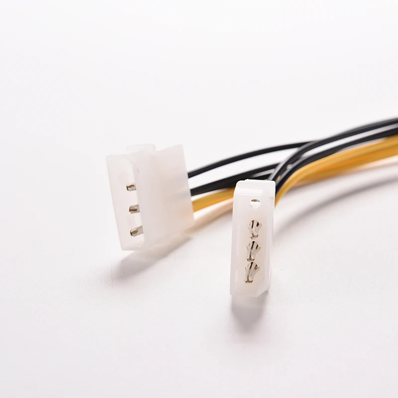 16 см/5 &quot8 Pin PCI Express Male To Dual LP4 4Pin IDE кабель питания адаптер|Компьютерные кабели и