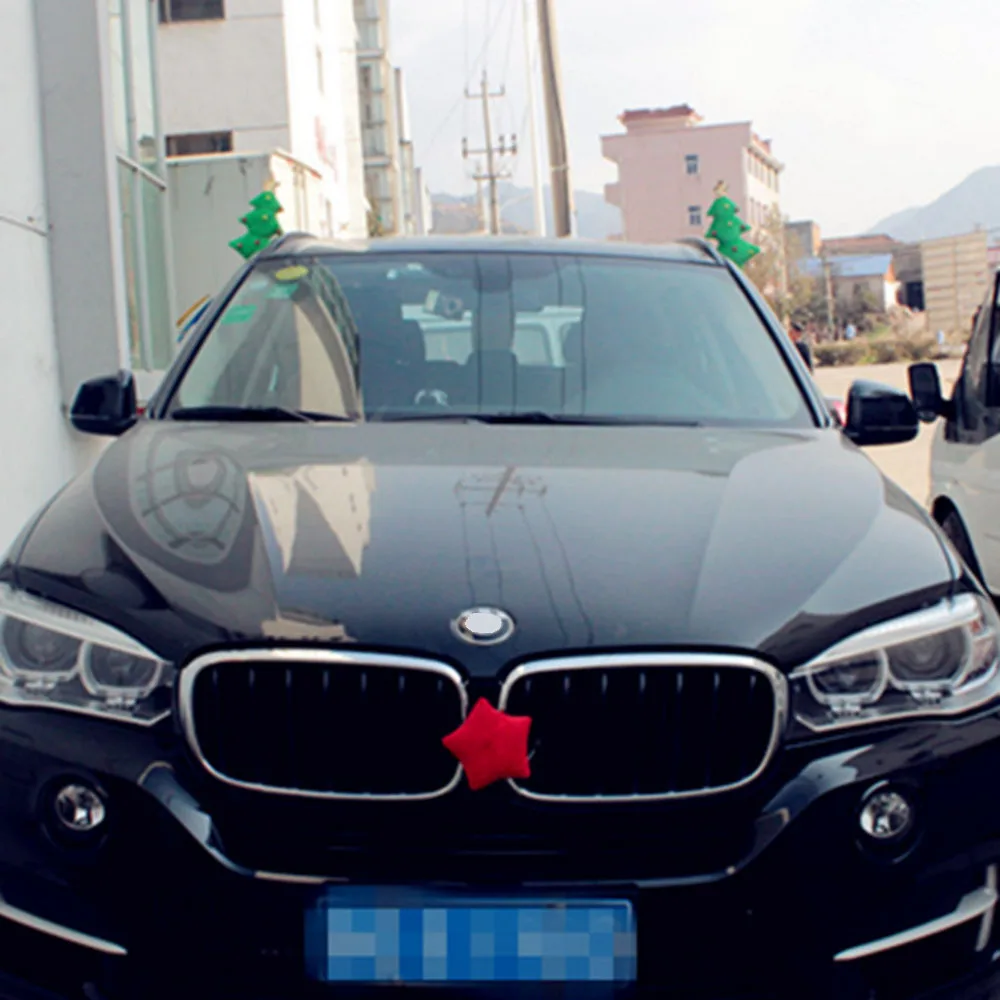 Christmas Tree Ornament Car Windows Decorative Toy Home Party Funny Decoration | Автомобили и мотоциклы