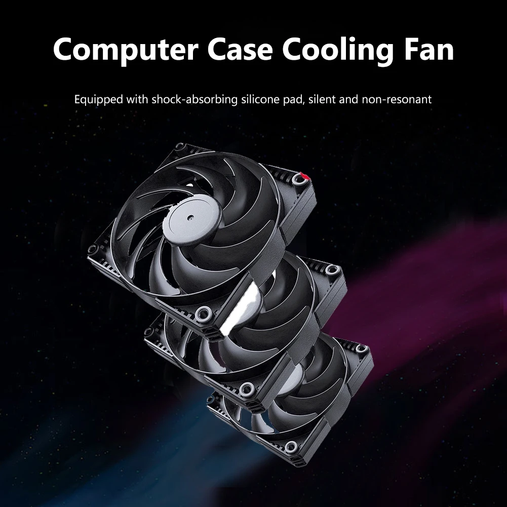 

PHANTEKS 120/140mm PC Case Fan 4-Pin PWM Cooling Fan Silent with Hydraulic Bearing for Radiator CPU Cooler Computer Case