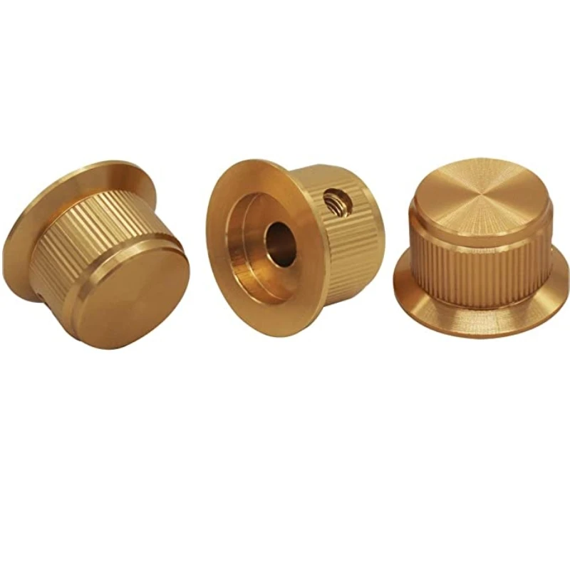 3 stücke silber aluminium legierung potentiometer drehknopf volumen audio elektrische gitarre bass schraube typ 24x145mm d h free global shi