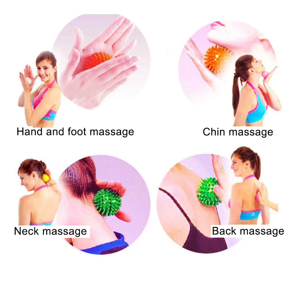 Портативный СВЕТОДИОДНЫЙ мигающий массажный шарик для снятия стресса детская