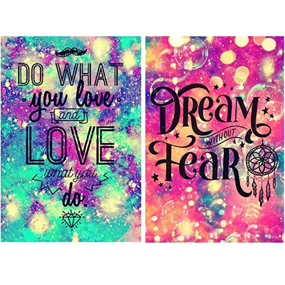 Алмазная 5D картина сделай сам звездное небо мечта от страха + делайте что вы