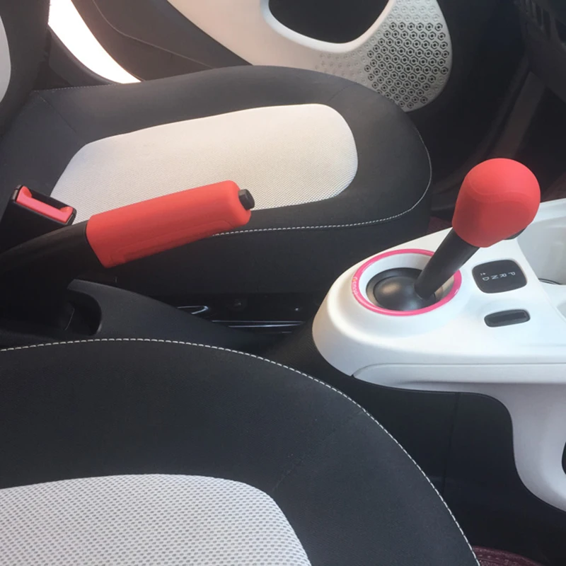 Автомобильный силиконовый чехол для рычага переключения передач крышка ручки