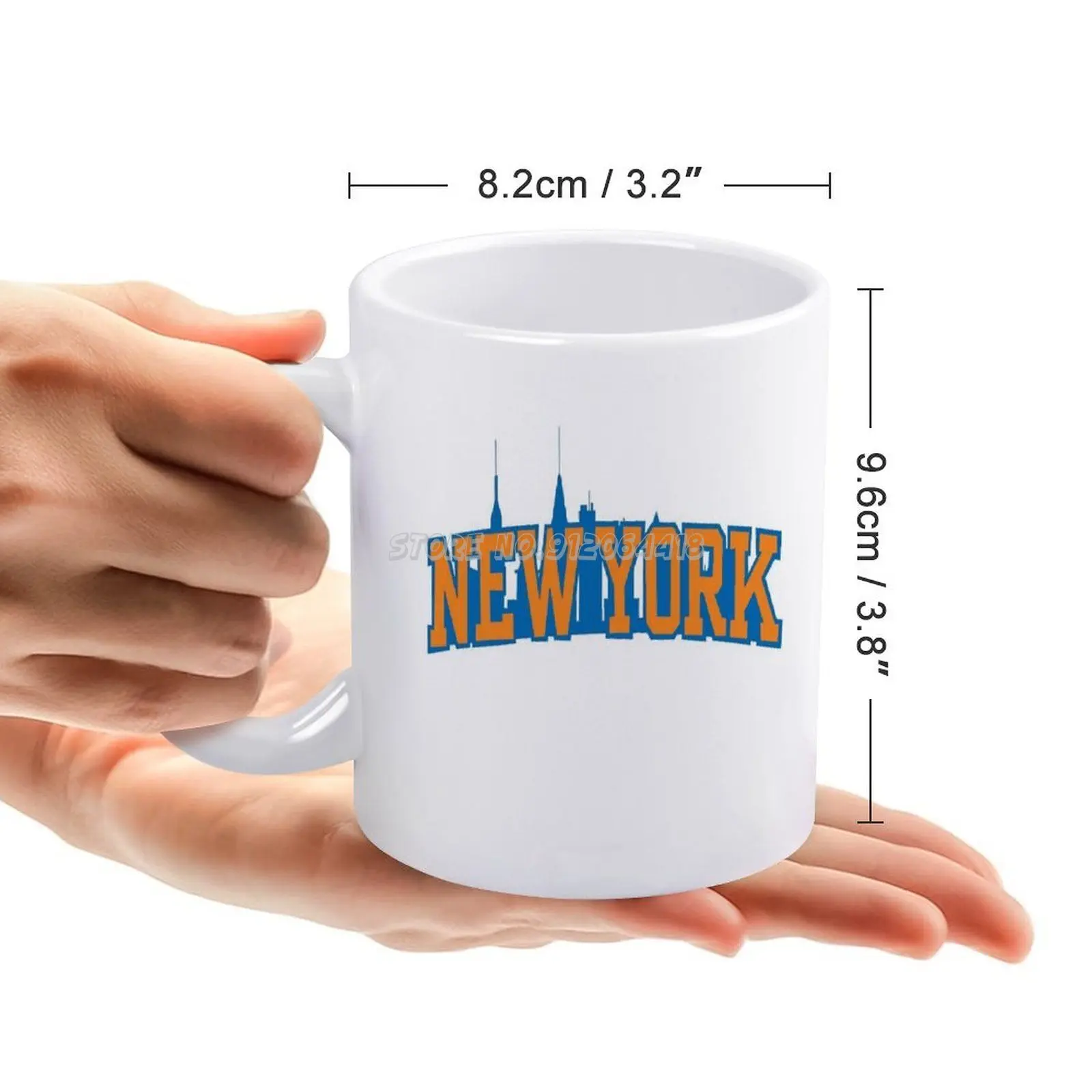 Кофейные кружки с изображением Нью-Йорка персонализированная чашка чайная для