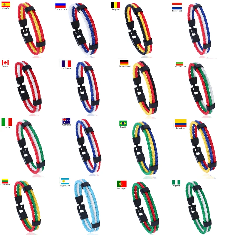 Мужской многослойный браслет из кожи в стиле панк | Украшения и аксессуары